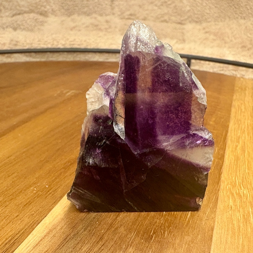 Purple Fluorite Crystal